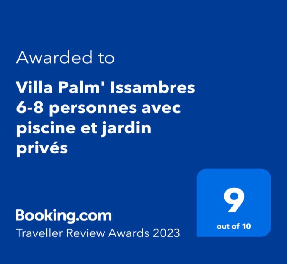 Villa Palm' Issambres 6-7 Personnes, Clim, Avec Piscine, Jardin Et Parking Prives La Garonnette-Plage 외부 사진